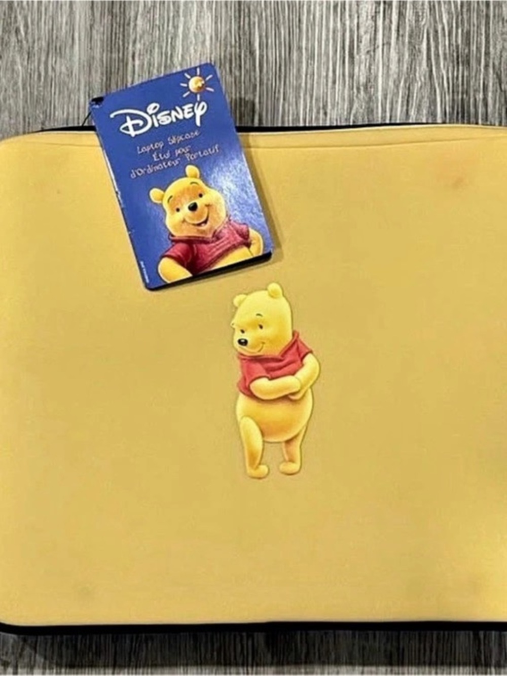 Disney Winnie the Pooh laptop case Yellow Laptop Sleeve
